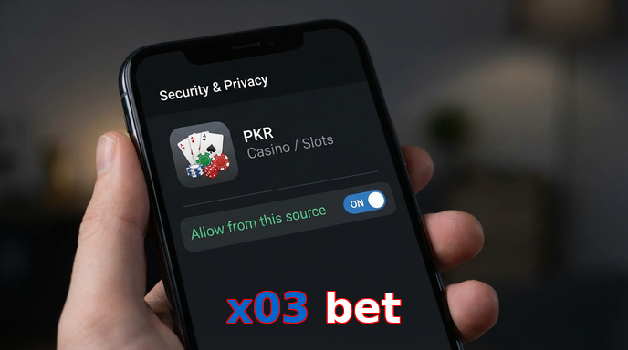 Game list for X03 Bet apk section